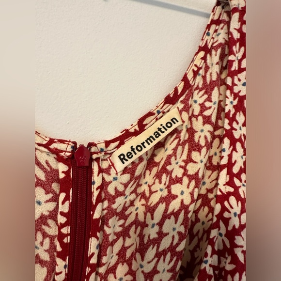 Reformation Noha Mini Dress in Grenadine Floral - Women’s Size 4 - Picture 6 of 15